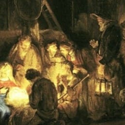 Kerst volgens Rembrandt