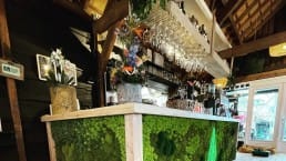 de bongaard westland lunch diner restaurant groene bar met planten